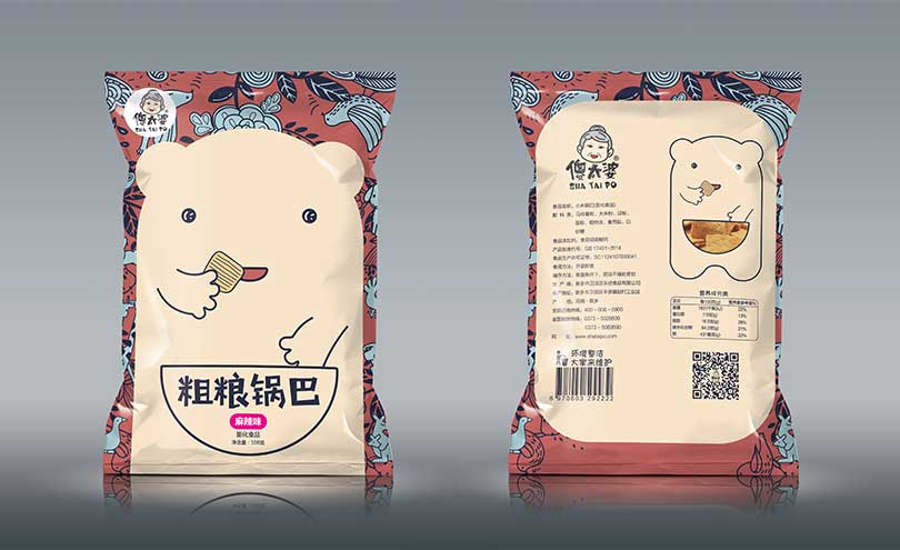傻太婆包裝，新鄉包裝設計